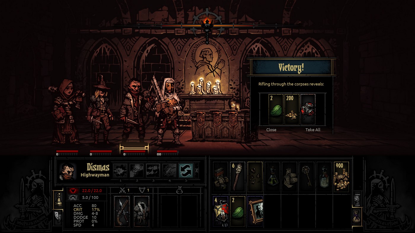 Casual gamer's review: Darkest Dungeon - izzy mode