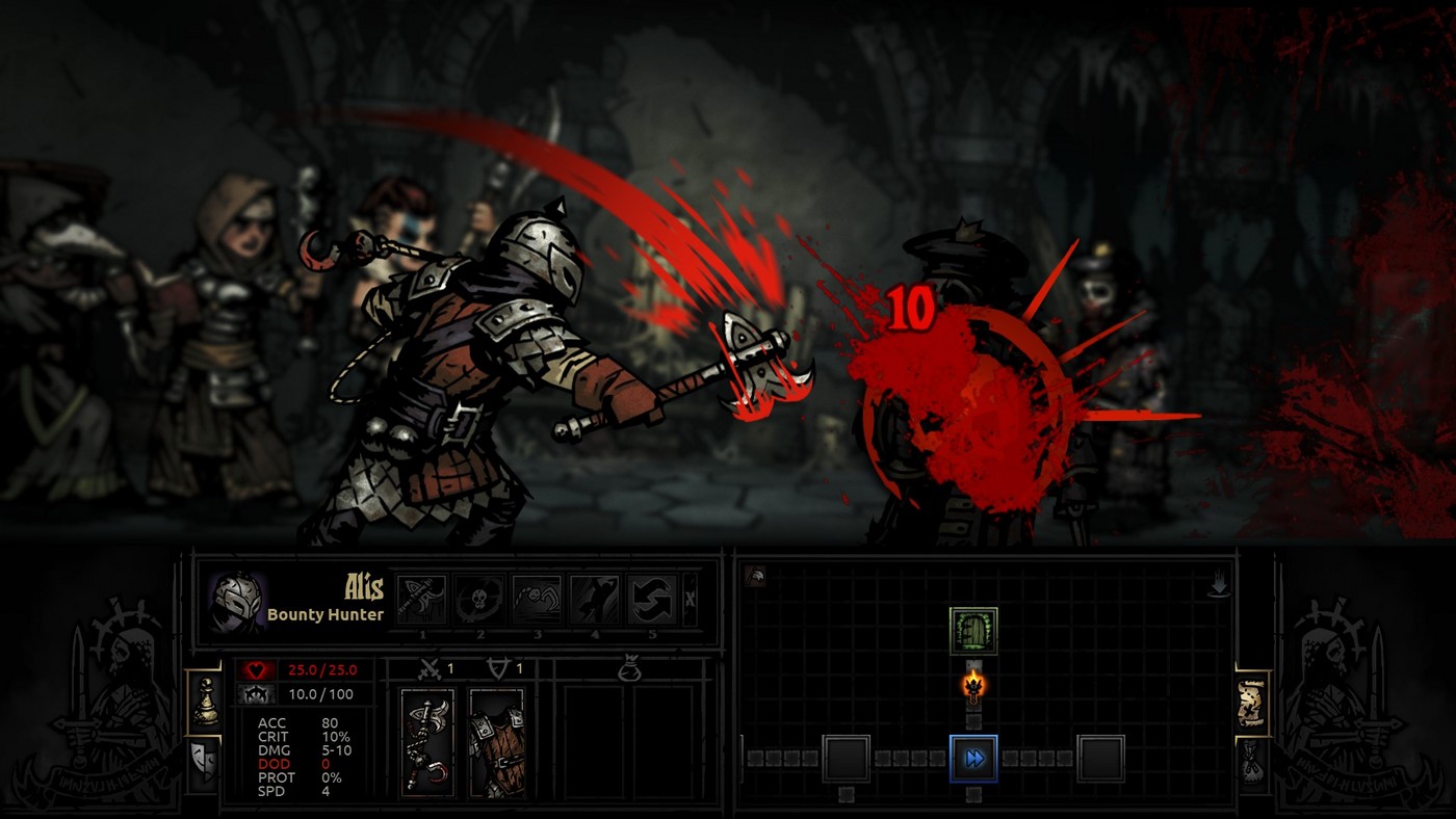 Casual gamer's review: Darkest Dungeon - izzy mode