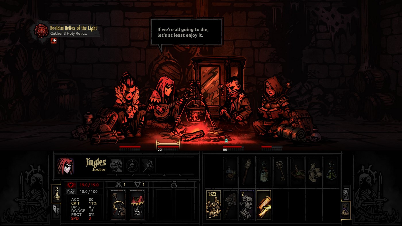 Casual gamer's review: Darkest Dungeon - izzy mode