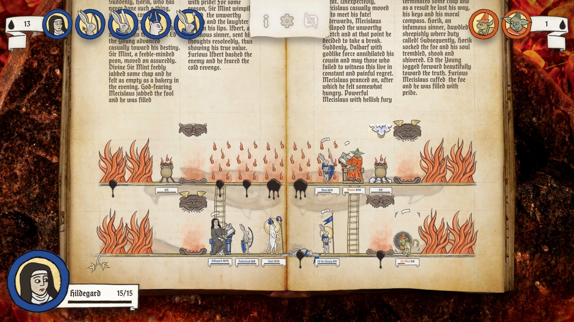 Casual gamer's review: Inkulinati - izzy mode